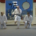 Mr. Lowe Breaking a Bo on Shin